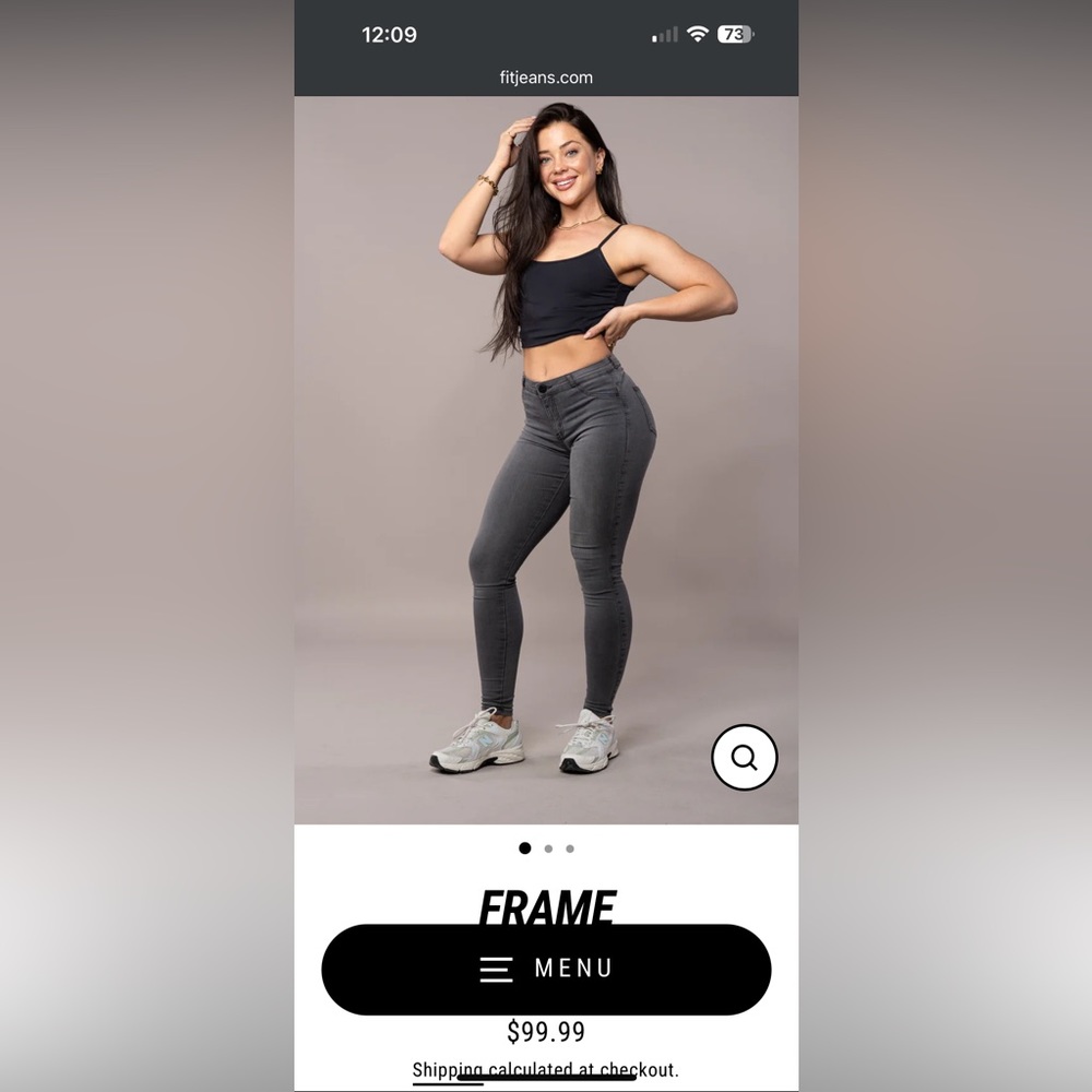 FitJeans Frame mid rise